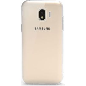 Microsonic Samsung Galaxy J2 Transparent Soft Beyaz Kılıf
