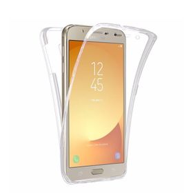 Microsonic Samsung Galaxy J3 Pro 6 Tarafı Tam Full Koruma 360 Clear Soft Şeffaf Kılıf