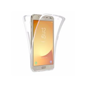 Microsonic Samsung Galaxy J3 Pro 6 Tarafı Tam Full Koruma 360 Clear Soft Şeffaf Kılıf