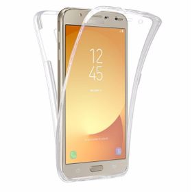 Microsonic Samsung Galaxy J3 Pro 6 Tarafı Tam Full Koruma 360 Clear Soft Şeffaf Kılıf