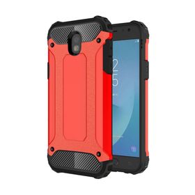 Microsonic Samsung Galaxy J3 Pro Rugged Armor Kırmızı Kılıf