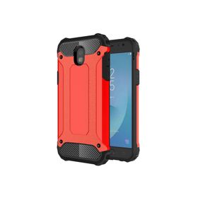 Microsonic Samsung Galaxy J3 Pro Rugged Armor Kırmızı Kılıf