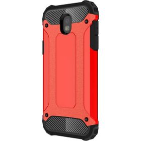 Microsonic Samsung Galaxy J3 Pro Rugged Armor Kırmızı Kılıf