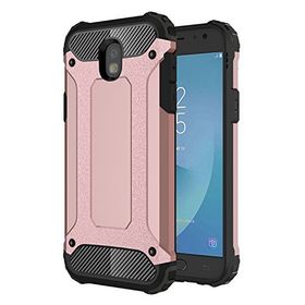 Microsonic Samsung Galaxy J3 Pro Rugged Armor Rose Gold Kılıf