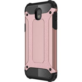Microsonic Samsung Galaxy J3 Pro Rugged Armor Rose Gold Kılıf