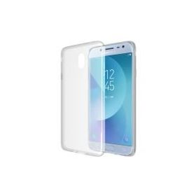 Microsonic Samsung Galaxy J3 Pro Transparent Soft Beyaz Kılıf