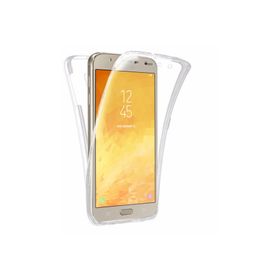 Microsonic Samsung Galaxy J4 6 Tarafı Tam Full Koruma 360 Clear Soft Şeffaf Kılıf