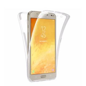 Microsonic Samsung Galaxy J4 6 Tarafı Tam Full Koruma 360 Clear Soft Şeffaf Kılıf