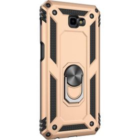Microsonic Samsung Galaxy J4 Core Military Ring Holder Gold Kılıf