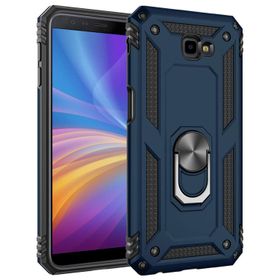 Microsonic Samsung Galaxy J4 Core Military Ring Holder Lacivert Kılıf