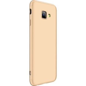 Microsonic Samsung Galaxy J4 Double Dip 360 Protective Gold Kılıf