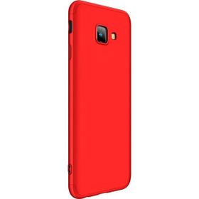 Microsonic Samsung Galaxy J4 Double Dip 360 Protective Kırmızı Kılıf