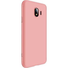 Microsonic Samsung Galaxy J4 Double Dip 360 Protective Rose Gold Kılıf