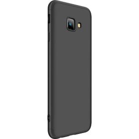 Microsonic Samsung Galaxy J4 Double Dip 360 Protective Siyah Kılıf