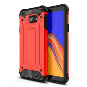 Microsonic Samsung Galaxy J4 Rugged Armor Kırmızı Kılıf