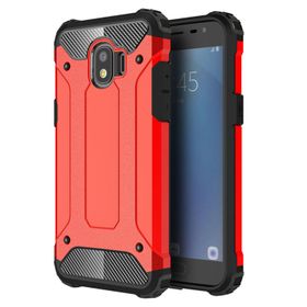 Microsonic Samsung Galaxy J4 Rugged Armor Kırmızı Kılıf