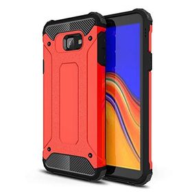 Microsonic Samsung Galaxy J4 Rugged Armor Kırmızı Kılıf