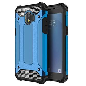 Microsonic Samsung Galaxy J4 Rugged Armor Mavi Kılıf