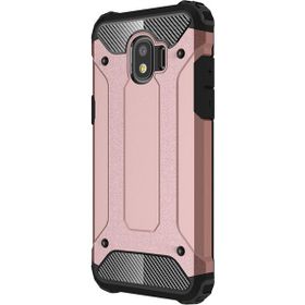 Microsonic Samsung Galaxy J4 Rugged Armor Rose Gold Kılıf