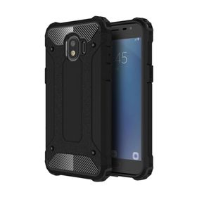 Microsonic Samsung Galaxy J4 Rugged Armor Siyah Kılıf