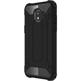 Microsonic Samsung Galaxy J4 Rugged Armor Siyah Kılıf