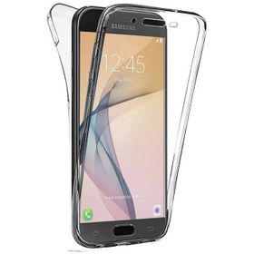 Microsonic Samsung Galaxy J5 Prime 6 tarafı tam full koruma 360 Clear Soft Şeffaf Kılıf