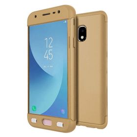 Microsonic Samsung Galaxy J5 Pro Double Dip 360 Protective Gold Kılıf