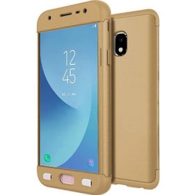 Microsonic Samsung Galaxy J5 Pro Double Dip 360 Protective Gold Kılıf
