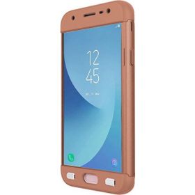 Microsonic Samsung Galaxy J5 Pro Double Dip 360 Protective Rose Gold Kılıf