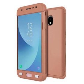 Microsonic Samsung Galaxy J5 Pro Double Dip 360 Protective Rose Gold Kılıf