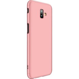 Microsonic Samsung Galaxy J6 Double Dip 360 Protective Rose Gold Kılıf