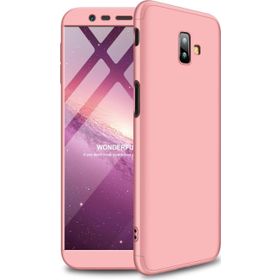 Microsonic Samsung Galaxy J6 Double Dip 360 Protective Rose Gold Kılıf