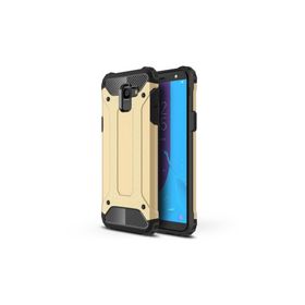 Microsonic Samsung Galaxy J6 Rugged Armor Gold Kılıf