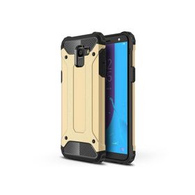 Microsonic Samsung Galaxy J6 Rugged Armor Gold Kılıf