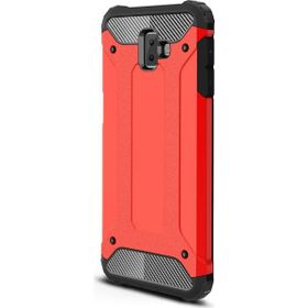 Microsonic Samsung Galaxy J6 Rugged Armor Kırmızı Kılıf