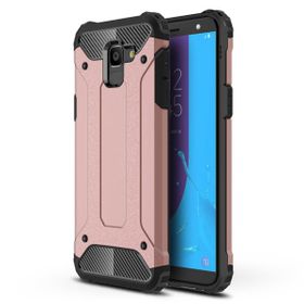 Microsonic Samsung Galaxy J6 Rugged Armor Rose Gold Kılıf