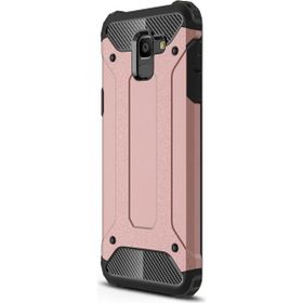 Microsonic Samsung Galaxy J6 Rugged Armor Rose Gold Kılıf