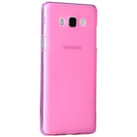 Microsonic Samsung Galaxy J7 2016 Transparent Soft Beyaz Kılıf