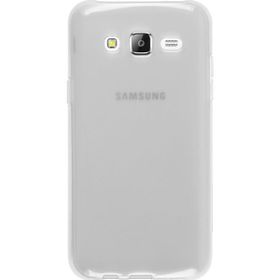 Microsonic Samsung Galaxy J7 Core Transparent Soft Beyaz Kılıf