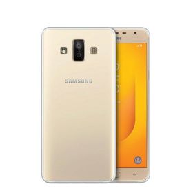 Microsonic Samsung Galaxy J7 Duo Transparent Soft Beyaz Kılıf