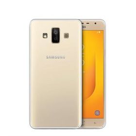 Microsonic Samsung Galaxy J7 Duo Transparent Soft Beyaz Kılıf