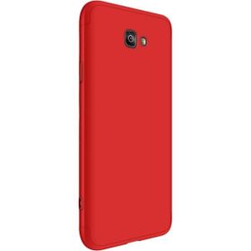 Microsonic Samsung Galaxy J7 Prime 2 Double Dip 360 Protective Kırmızı Kılıf