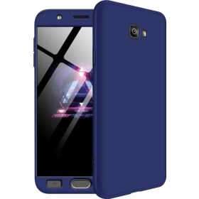 Microsonic Samsung Galaxy J7 Prime 2 Double Dip 360 Protective Lacivert Kılıf