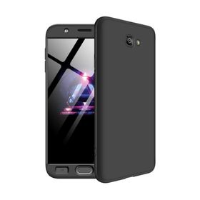 Microsonic Samsung Galaxy J7 Prime 2 Double Dip 360 Protective Siyah Kılıf