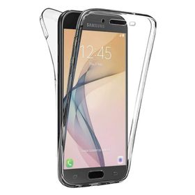 Microsonic Samsung Galaxy J7 Prime 6 tarafı tam full koruma 360 Clear Soft Şeffaf Kılıf