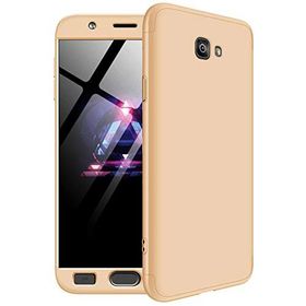 Microsonic Samsung Galaxy J7 Prime Double Dip 360 Protective Gold Kılıf