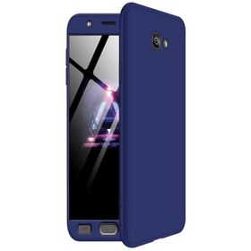 Microsonic Samsung Galaxy J7 Prime Double Dip 360 Protective Lacivert Kılıf