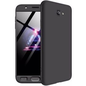 Microsonic Samsung Galaxy J7 Prime Double Dip 360 Protective Siyah Kılıf