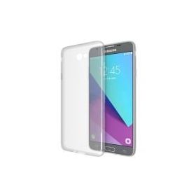 Microsonic Samsung Galaxy J7 Transparent Soft Beyaz Kılıf