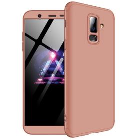 Microsonic Samsung Galaxy J8 Double Dip 360 Protective Rose Gold Kılıf